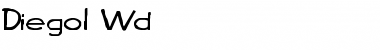 Download Diego1 Wd Regular Font Title Preview