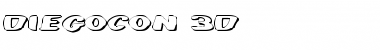 Download DiegoCon 3D 3D Font Title Preview