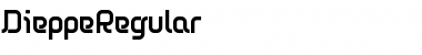 Download DieppeRegular Regular Font Title Preview