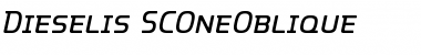 Download Dieselis-SCOneOblique Regular Font Title Preview