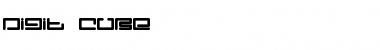 Download Digit Cube Font Title Preview