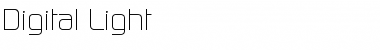 Download Digital-Light Regular Font Title Preview
