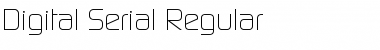 Download Digital-Serial Regular Font Title Preview