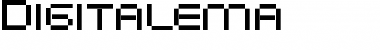 Download Digitalema Regular Font Title Preview