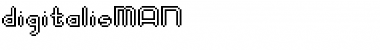 Download digitalisMAN Regular Font Title Preview