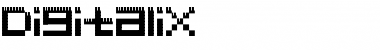 Download Digitalix Regular Font Title Preview
