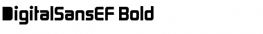 Download DigitalSansEF Regular Font Title Preview
