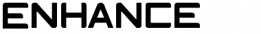 Download Enhance Regular Font Title Preview