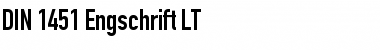 Download DINEngschrift LT Regular Font Title Preview