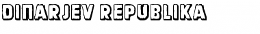 Download Dinarjev Republika Regular Font Title Preview