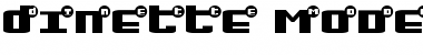 Download Dinette Regular Font Title Preview