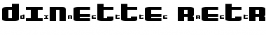 Download Dinette Regular Font Title Preview