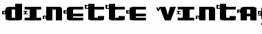 Download Dinette Regular Font Title Preview
