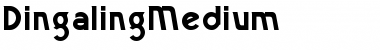 Download DingalingMedium Regular Font Title Preview
