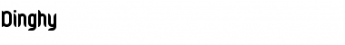 Download Dinghy Regular Font Title Preview