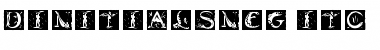 Download DinitialNeg ITC Regular Font Title Preview