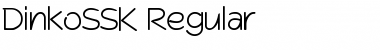 Download DinkoSSK Regular Font Title Preview