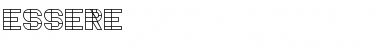 Download Essere Regular Font Title Preview