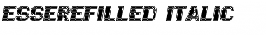 Download Essere Filled Italic Font Title Preview