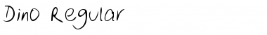 Download Dino Regular Font Title Preview
