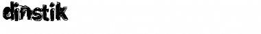Download dinstik Regular Font Title Preview