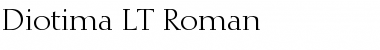 Download Diotima LT Roman Regular Font Title Preview