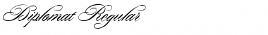 Download Dilpomat Regular Font Title Preview