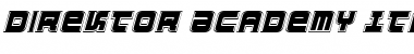 Download Direktor Academy Italic Italic Font Title Preview