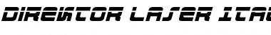 Download Direktor Laser Italic Italic Font Title Preview