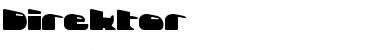 Download Direktor Regular Font Title Preview