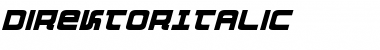 Download Direktor Italic Italic Font Title Preview