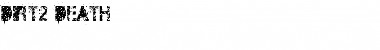 Download DIRT2 DEATH DIRT2 DEATH Font Title Preview