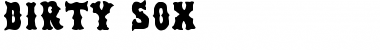 Download dirty sox Regular Font Title Preview