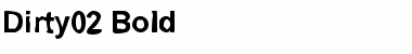 Download Dirty02 Bold Font Title Preview