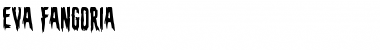 Download Eva Fangoria Regular Font Title Preview