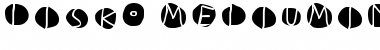 Download DiskO-MediumInverse Regular Font Title Preview