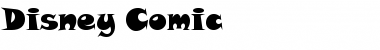 Download Disney Comic Regular Font Title Preview