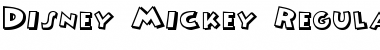 Download Disney Mickey Regular Font Title Preview