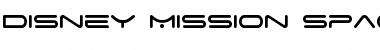Download Disney Mission Space Regular Font Title Preview
