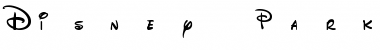 Download Disney Park Regular Font Title Preview