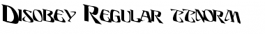 Download Dis Regular Font Title Preview