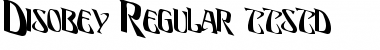 Download Dis Regular Font Title Preview