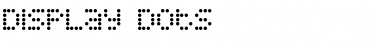 Download Display Dots Regular Font Title Preview