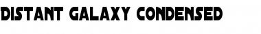 Download Distant Galaxy Condensed Regular Font Title Preview