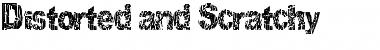 Download Disorted and Scratchy Regular Font Title Preview