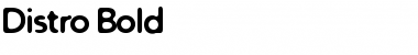Download Distro Bold Font Title Preview