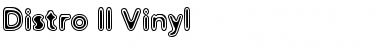Download Distro II Vinyl Vinyl Font Title Preview