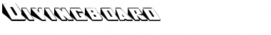 Download Divingboard Regular Font Title Preview