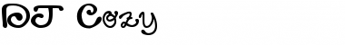 Download DJ Cozy Regular Font Title Preview