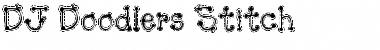Download DJ Doodlers Stitch Regular Font Title Preview